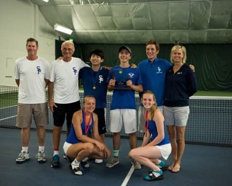 Zech Matches Intensity on Tennis Court