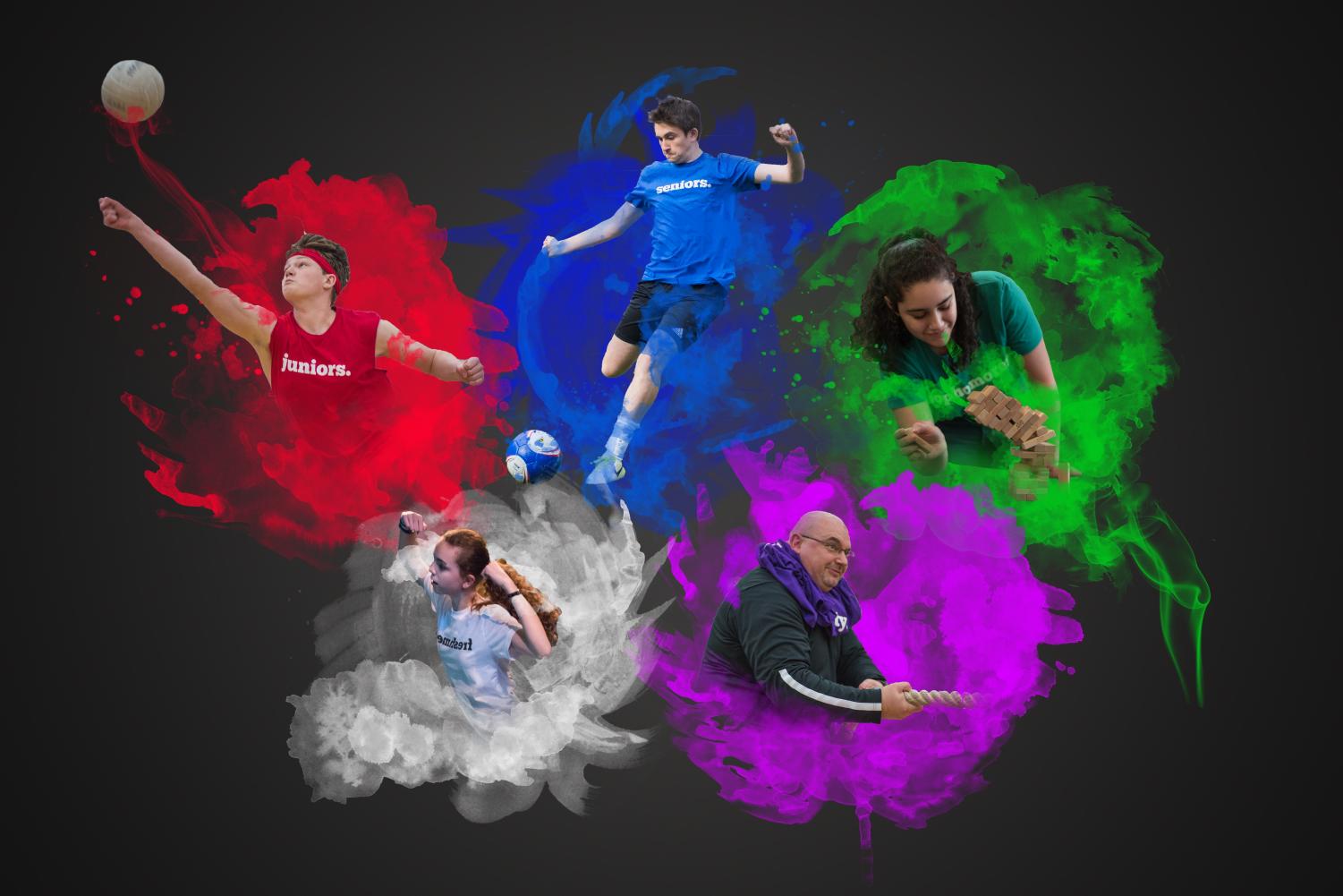 Picture Perfect competition winner Liam Sullivan '18 created this image to capture the grit of Olympic Week.