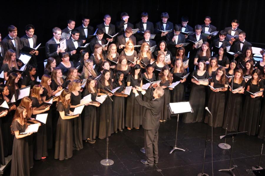 The Seattle Prep Choir performs at the 2013 Benaroya Hall Catholic High School Choir Festival