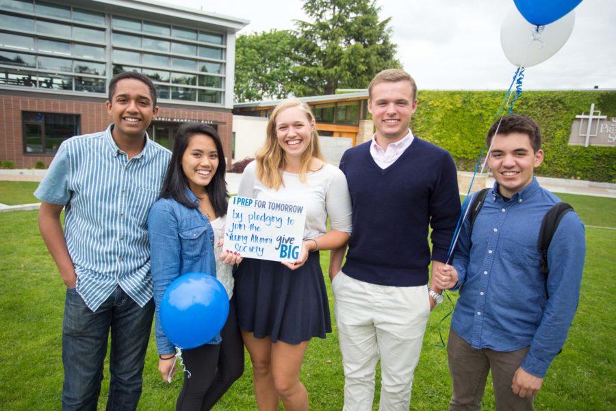Seniors opt to GiveBIG to support the Prep Young Alumni Society