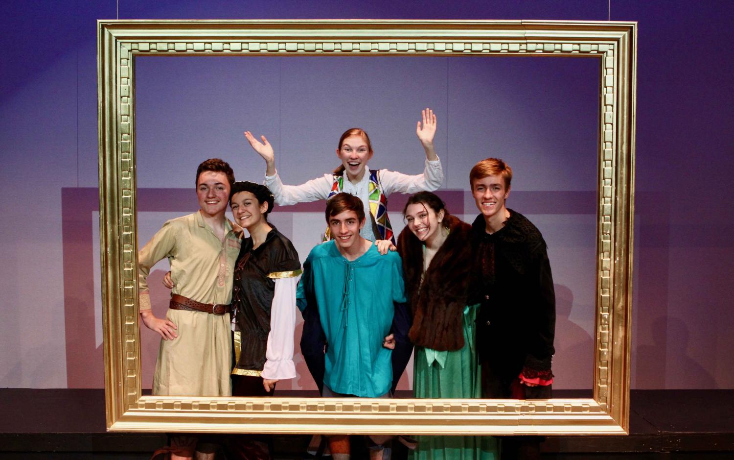 The cast of the fall play,