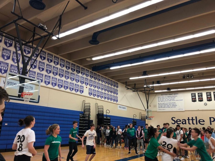 Faculty Owns the Court in Olympic Week Basketball