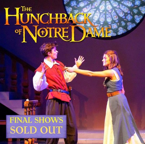 Slavin posing for the poster to the Seattle Prep musical “The Hunchback of Notre Dame”. She played the character of Esmeralda. 