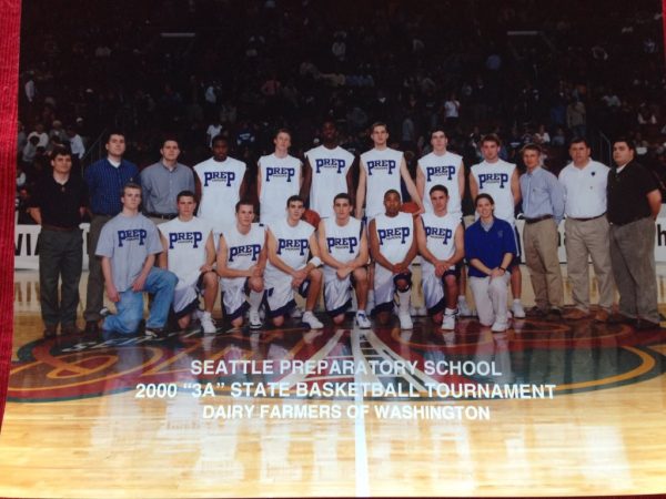 The 2000 State Championship Boys Basketball Team.