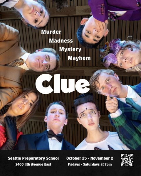 Prep's Fall Play Clue brings murder and mystery to Healy Theater at the end of October.